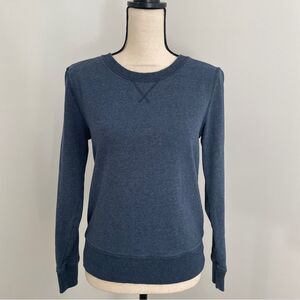 Amazon Essentials Navy Blue Crew Neck Basic Athleisure Casual Sweatshirt size XS